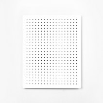 타공판닷컴 인테리어 모던 타공판 가로 400mm x 세로 500mm, 1개, 화이트
