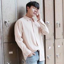 빅사이즈클럽 JIN 링클프리 긴팔셔츠 370-12