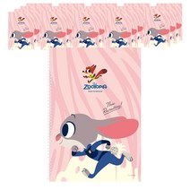 디즈니 캐릭터 주토피아 캠퍼스 스프링노트, 랜덤 발송, 20개