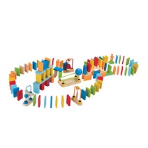 하페 복합 도미노 목재완구 세트, 혼합 색상