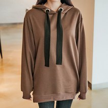 엔비룩 지퍼 루즈 후드티