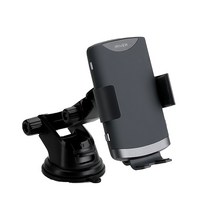 아이리버 차량용 전자동 고속 무선충전 거치대 ICR-A200, 차콜, 1개