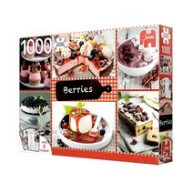 점보 베리 푸드 컬렉션 직소퍼즐 JB18594, 1000피스, 혼합 색상
