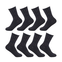 BYC 여성용 패션 양말 2호 8족 세트