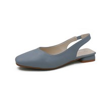 스퀘어토 포인트 플랫 샌들 슬링백 3cm