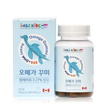 아이클키즈 유아 오메가 꾸미, 60정, 1개