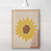 RYMD Drawing Sunflower 캔버스 액자