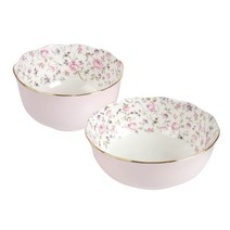 로얄알버트 뉴황실장미 한식기 세트, 로즈컨페티, 밥공기 + 국공기