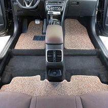 루젠 이중 코일 카매트 확장형 브라운, 기아자동차, 셀토스