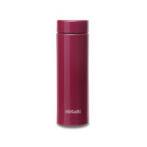 히카리 슬림 미니 보온보냉 스텐 텀블러, 레드, 300ml