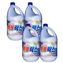 트레펑 백광 락스, 4L, 4개