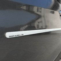 카이만 모던 와이드 도어가드 50cm 4p + 40cm 4p, 화이트 + 레터링 블랙, 1세트