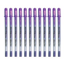사쿠라 겔리롤 실버 쉐도우 볼펜, 퍼플(624), 12개입