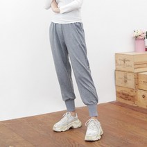 잘빠진 여성용 롱시보리 조거팬츠