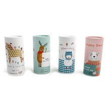 쿠켄 휴대용 캐릭터 캔티슈 4종세트, 1세트