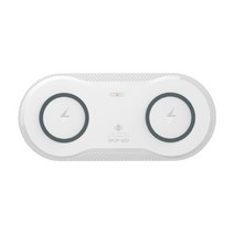 엑스트라 듀얼 무선 고속 충전기 WCP-120, 화이트, 1개