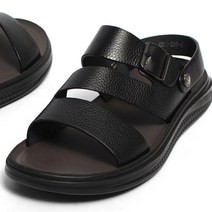 알렉스 클랙식 가죽 샌들