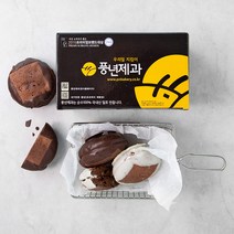 풍년제과 우리밀 초코파이 오리지널 3입 + 화이트 3입, 450g, 1세트