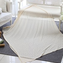 순면 쿨 숨쉬는 에어컨 이불, 내추럴 베이지