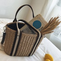 루루백 미나 라탄 미니 토트백 + 구성품 랜덤발송