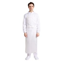 웰프런 우레탄 방수앞치마 고리형 특대, 반투명 화이트, 1개
