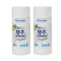 홈크린 빨아쓰는 일회용 행주, 25개입, 2개