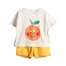 메르시보꾸 아동용 상코미 쥬씨 상하의 세트 SS0S04
