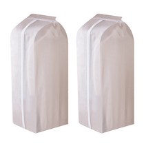 마켓피오 모던 행거 옷커버 화이트 110 x 30 cm, 1개입, 2개