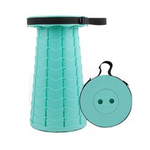 유앤미 야외 휴대용 접이식 의자 DZ010, 라이트그린, 1개