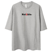 벤힛 NOTABLE 오버핏 반팔티셔츠