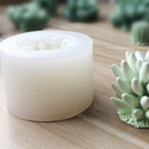 콩 K DIY 다육 식물 캔들 실리콘몰드 A1, 혼합색상