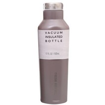 TYESO 진공단열 보온보냉 보틀 텀블러, 브라운, 500ml