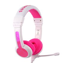 온앤오프 버디폰 스쿨플러스 어린이 청력 보호 어학용 헤드셋, BP-SCHOOLP-PINK, 핑크