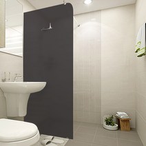 수풀 무점착 북유럽 스타일 샤워 윈도우 시트지, NSW 880