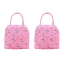 알럽홈 패턴 방수 보냉 가방 2p, 댄스