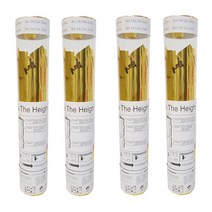 웨딩폭죽 플라워샤워 파티꽃가루 4p, 은박골드