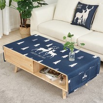 블럭마트 북유럽 패브릭 거실 캐비닛 테이블 패드, TYPE12, 60 x 170 cm