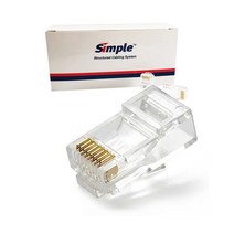 LS전선 Category 5e RJ45 8P8C 랜케이블, 혼합색상, 100개