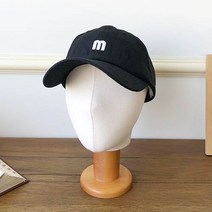 지니얼 남녀공용 레터링 워싱원단 야구모자 MJ5316
