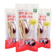 건강의벗 간편 뽕나무 삼계탕 재료, 100g, 3개