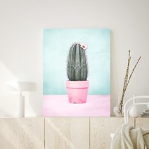 오홀리브 접이식 액자 테이블 중 72 x 48 x 27 cm, 17 분홍선인장