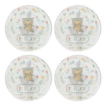 선풍기 안전커버망 4p, 회색곰, 4개