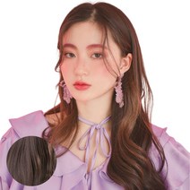 가발나라 여자 U자형 오픈반가발 볼드펌 + 엑스트라피스 2p + 가발빗 + 꼬리빗 + 악어핀 세트, 초코브라운, 1세트
