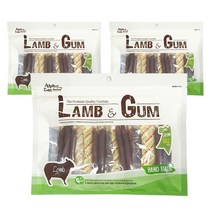 알파독 양고기 먼치껌 반려견간식 180g, 3개
