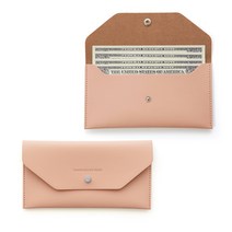 퍼니메이드 지갑형 가죽 용돈봉투, 핑크, 2개