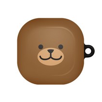 바니몽 갤럭시 버즈라이브/버즈프로 / 버즈2 센치무드 하드케이스, 05 허니페이스