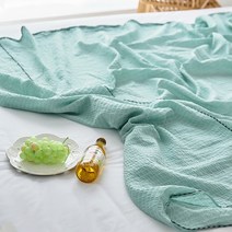 이니띠움 비앙카 면 시어서커 홑이불, 민트