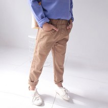 남아용 봄 시그니쳐 스판 면 바지