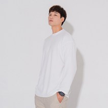 빅사이즈클럽 남성용 CRAMP 데일리 긴팔 티셔츠