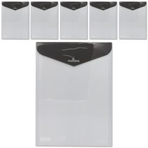 비팬시 멜로우 봉투화일 세로형 A4, 그레이, 6개